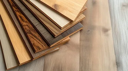 Homeowner comparing flooring samples at a Floors To You OKC selection